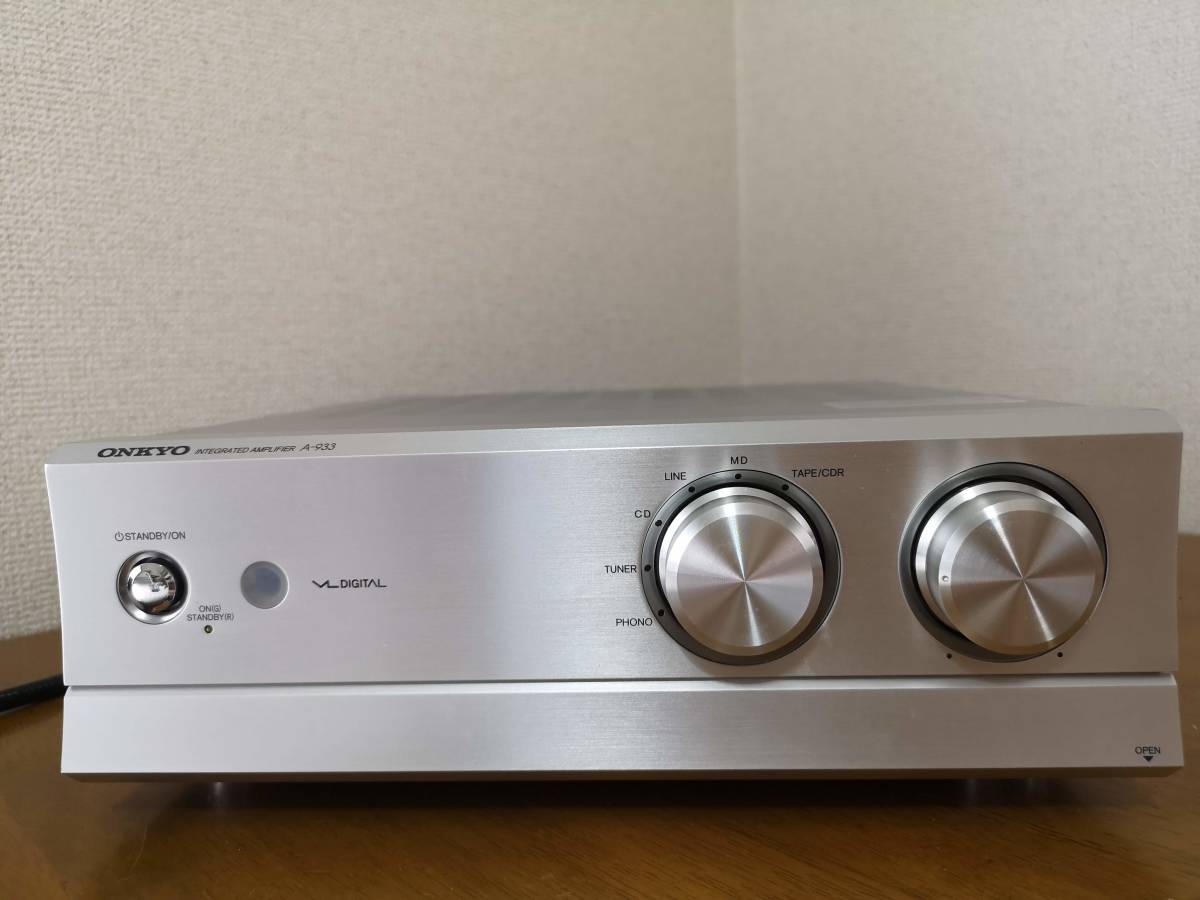 オンキョー A-933 プリメインアンプ 名機 美品 動作品