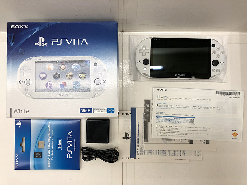 買いました ps vita 本体 pch-2000 fate/extella モデル