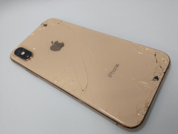シルバーグレー サイズ iPhone Xs 256gb 動作確認有 背面割れ ジャンク 