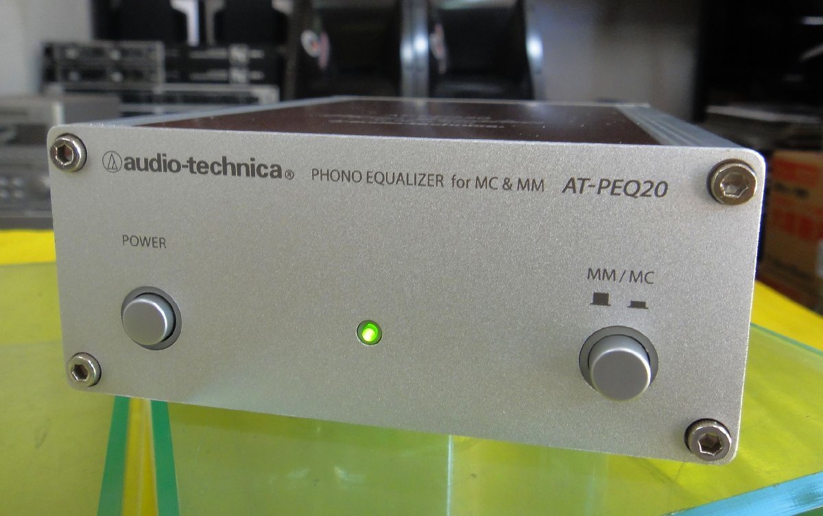 audio-technica/MM・MCフォノイコライザー『AT-PEQ20』_画像1