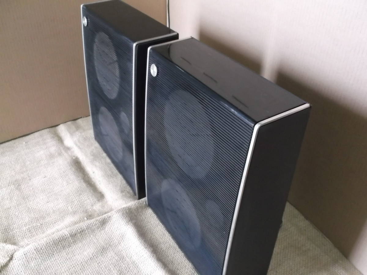 SONY PASSIVE RADIATOR SPEAKER SYSTEM プラスチック製BOXのノスタルジックな2ウェイ・スピーカーシステム_画像3