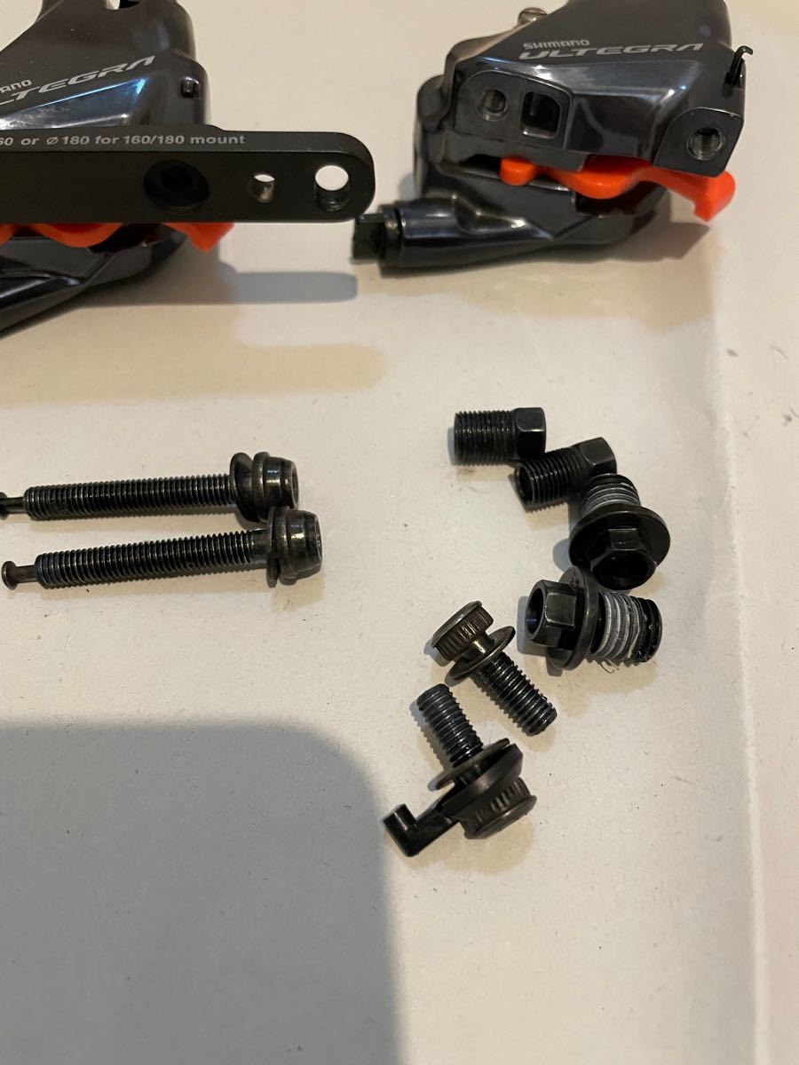 値下げ シマノ アルテグラ 11速油圧紐式 R8020 シフター ブレーキキャリパー (新品未使用) ST-R8020 紐油圧 パーツ