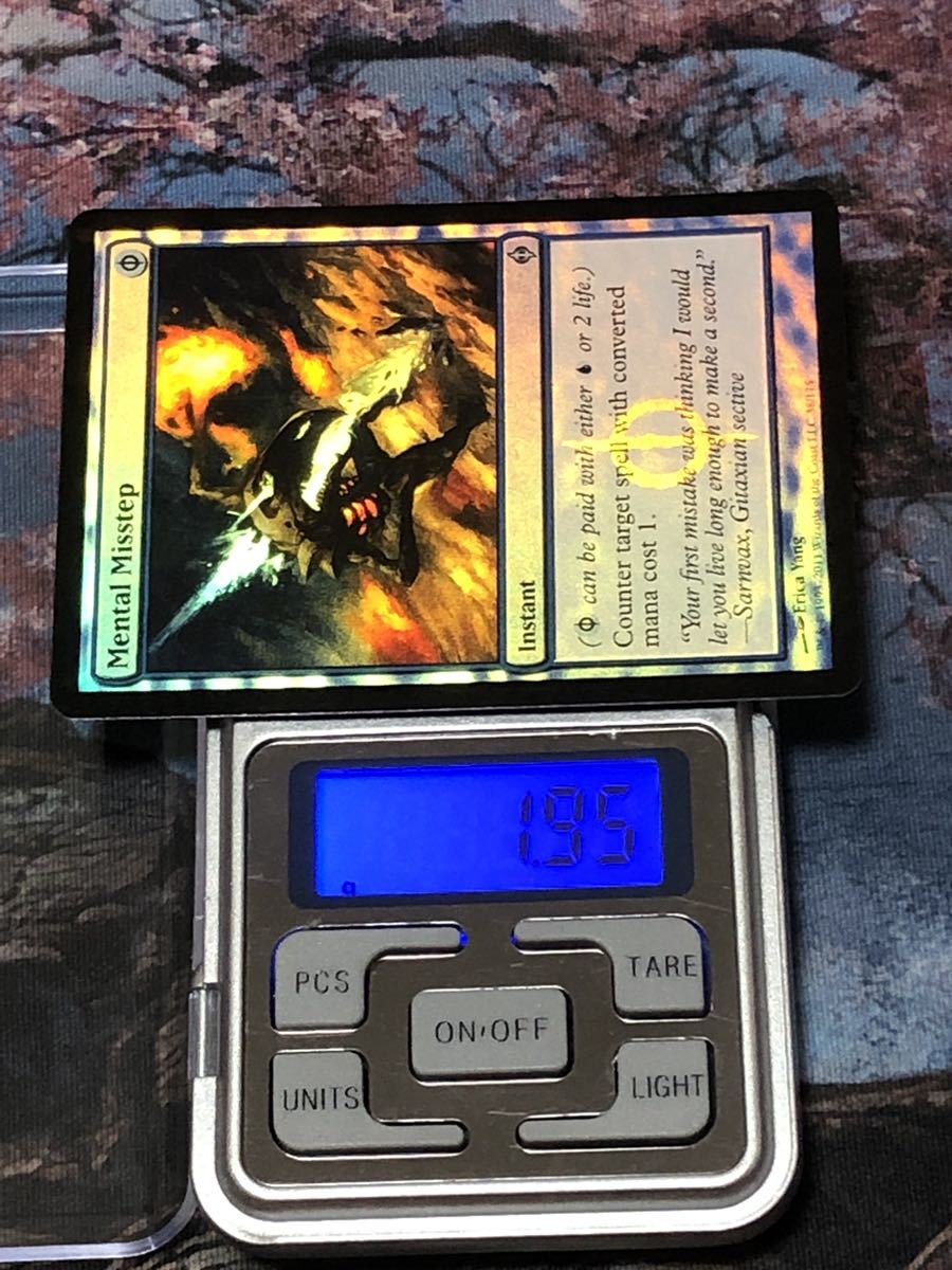 MTG NPH Foil 精神的つまづき/Mental Misstep 英語 数々の賞を受賞