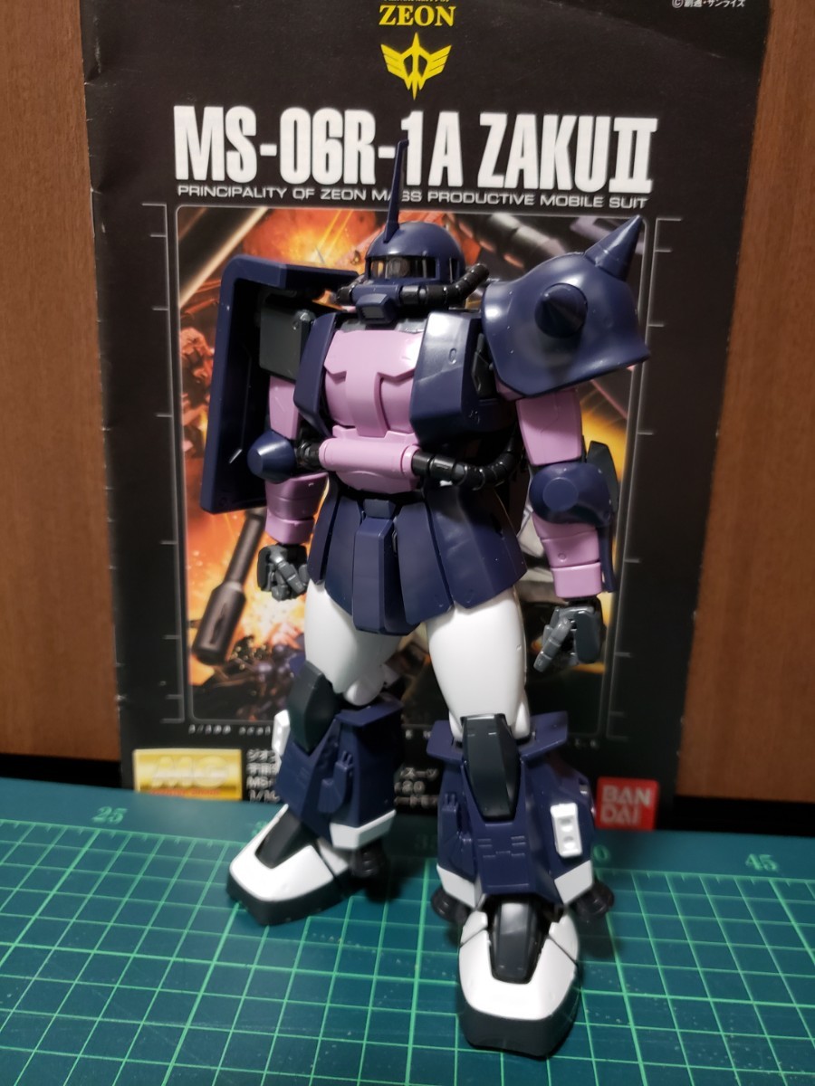 Paypayフリマ Mg 1 100 Ms 06r 1a ザクii 黒い三連星 Ver 2 0 素組品 Paypayフリマ Mg 1 100 Ms 06r 1a ザクii 黒い三連星 Ver 2 0 素組品