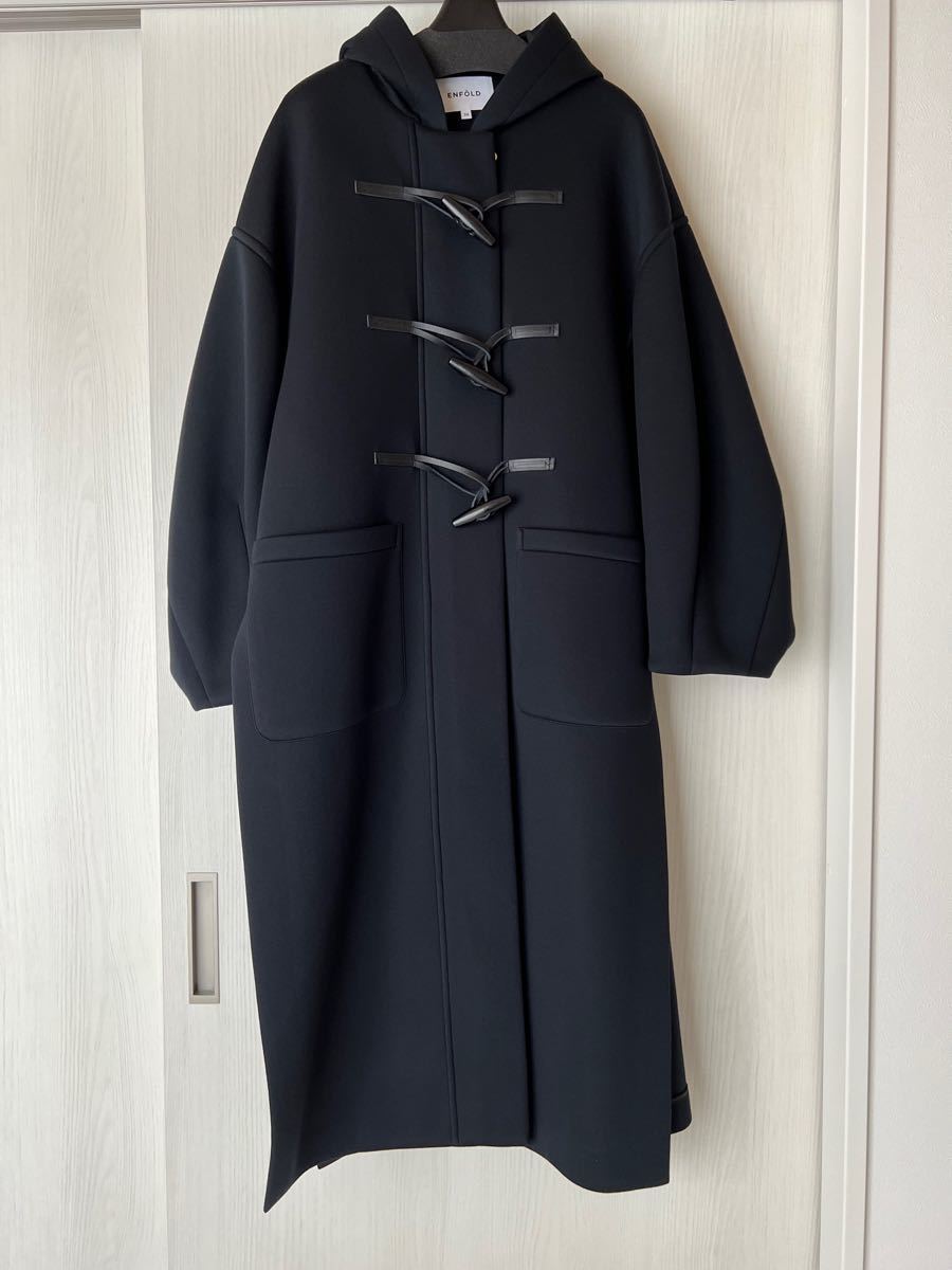 美品 ENFOLD エンフォルド ボンディング ダッフルコート 36 | www