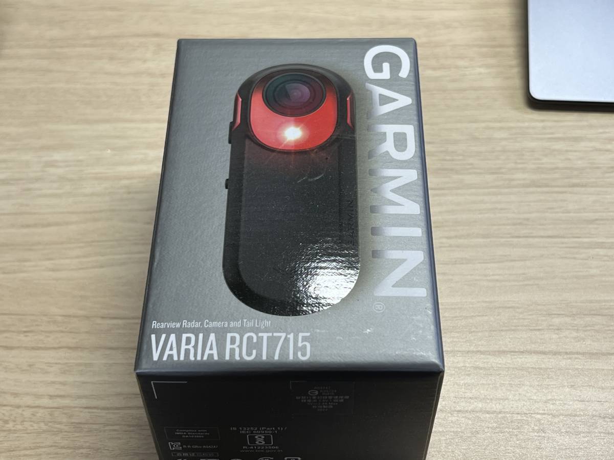 GARMIN ガーミン Varia RCT715 カメラ搭載リアビューレーダー 未使用