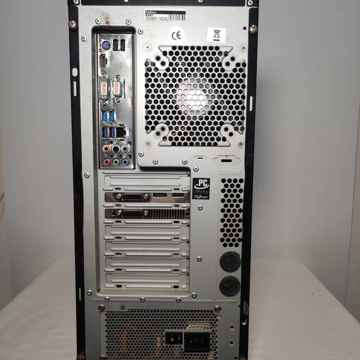 ☆保証付☆ ゲーミングPC/CORE i7 4770/GTX760/Microsoft Office2021