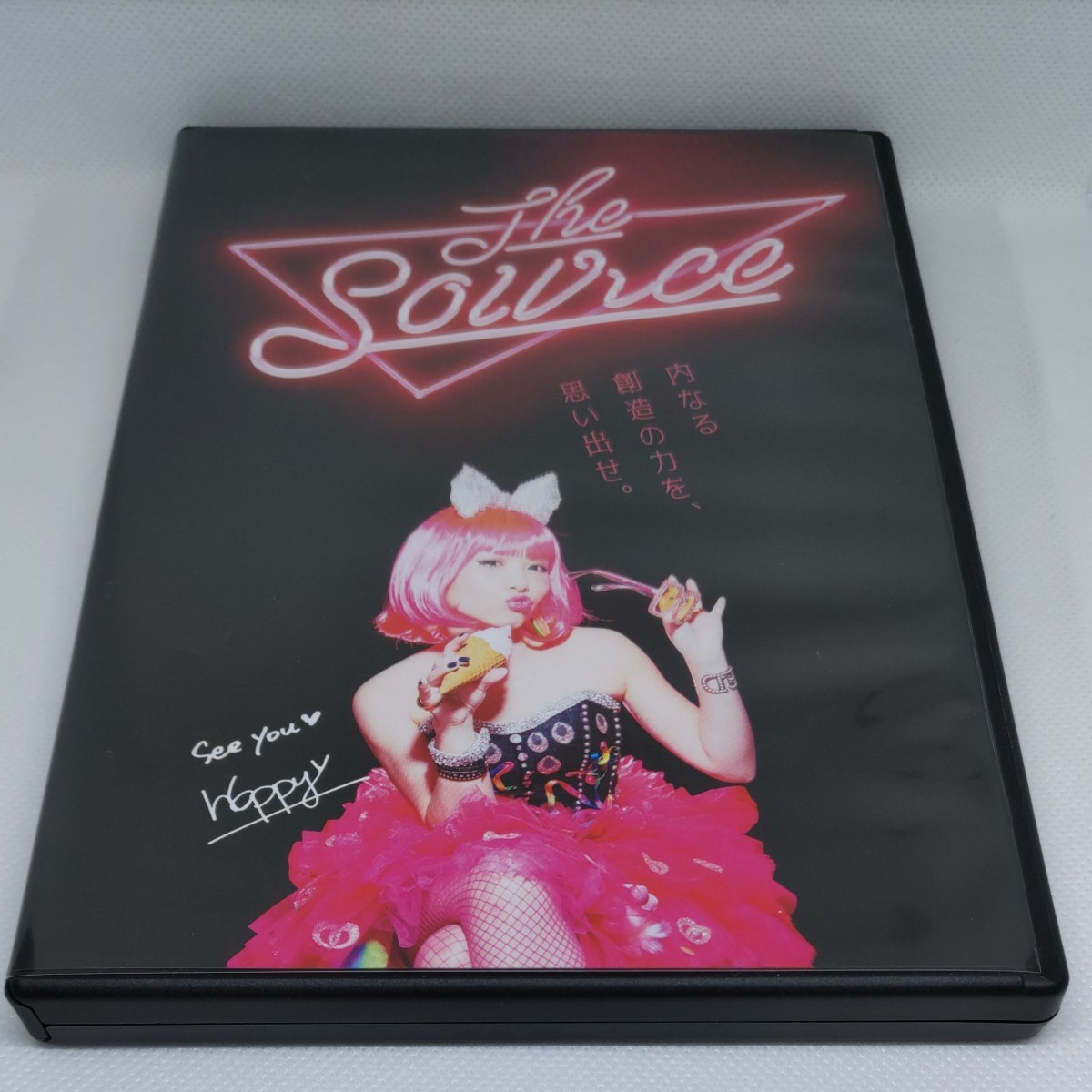 THE SOURCE DVD Happyちゃん　メッセージカード付き。
