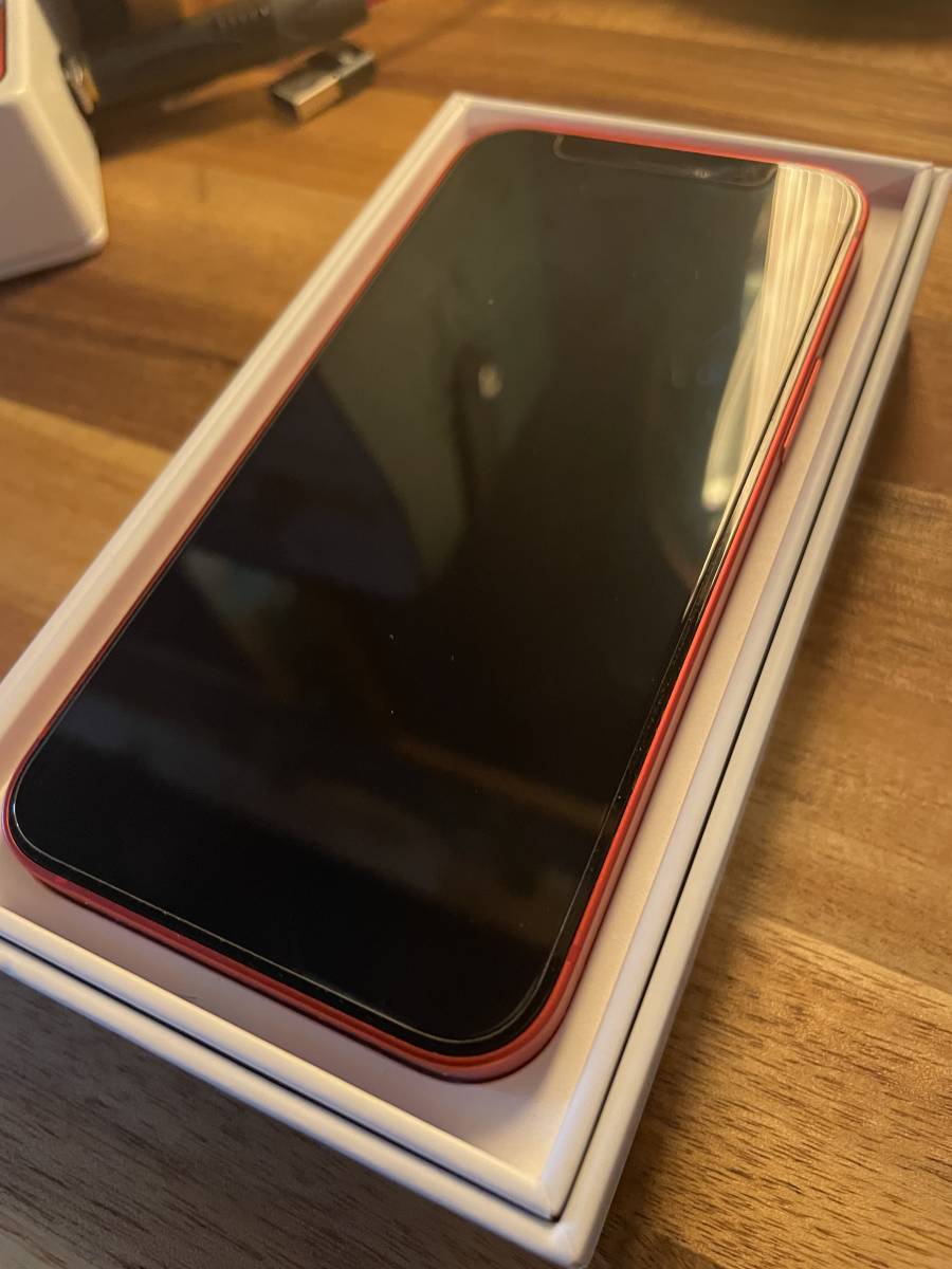 iPhone 12 mini 64GB （PRODUCT） RED SIMフリー magsafe純正ケース