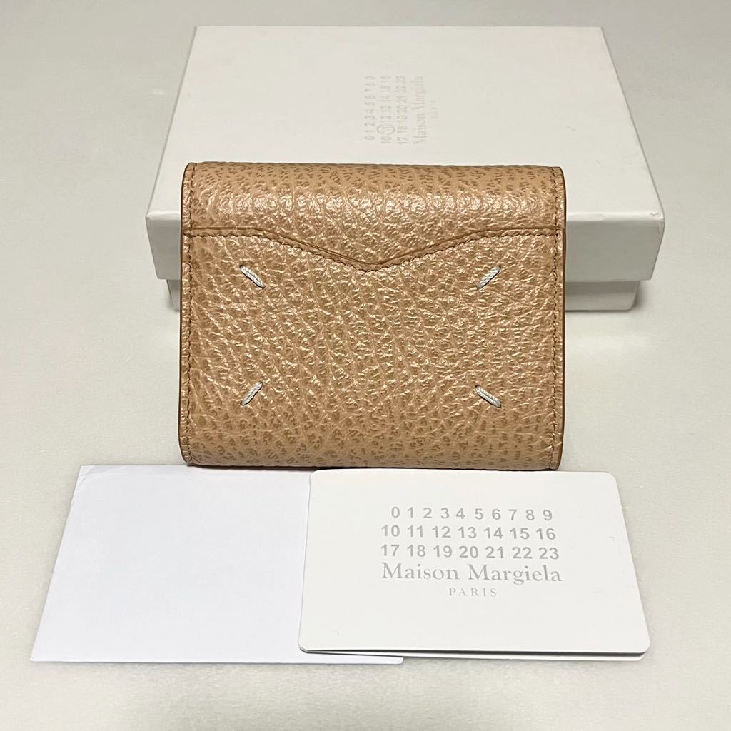 新品 Maison Margiela メゾンマルジェラ 3つ折り財布 小銭入れ付き