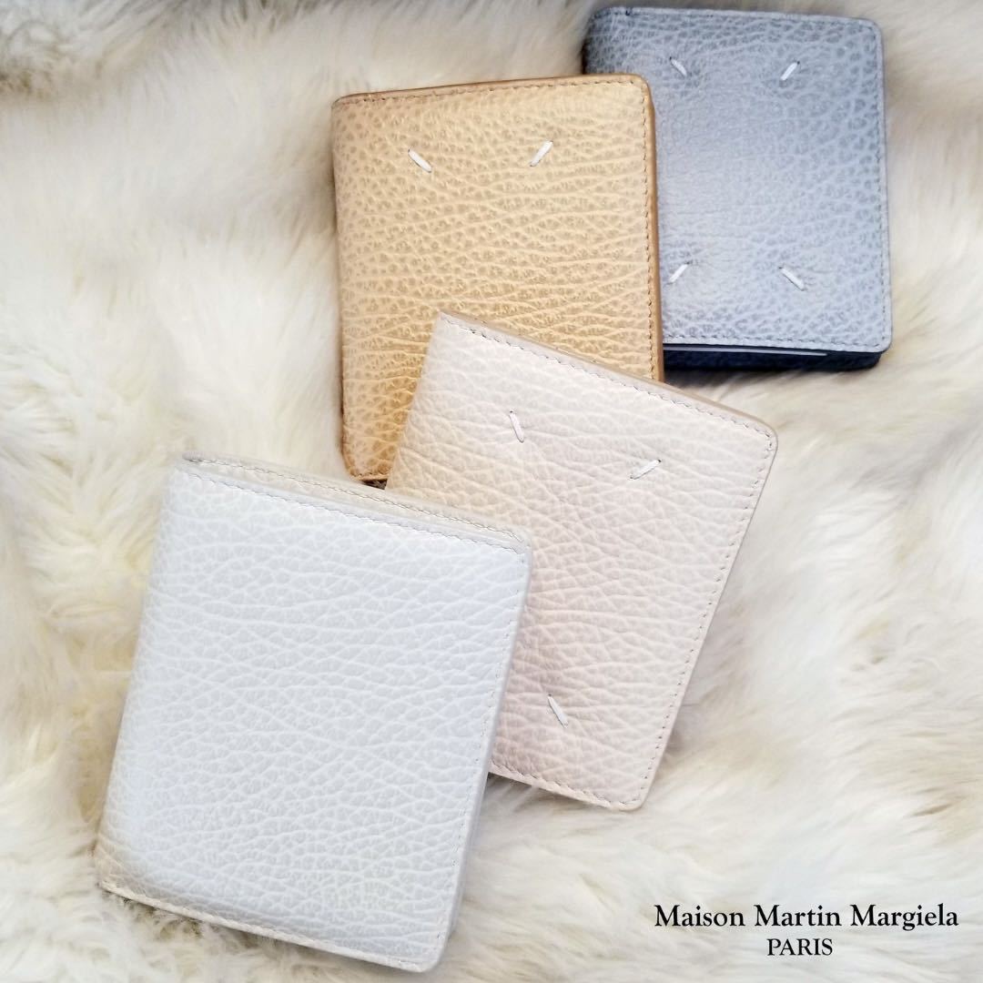 新品 Maison Margiela メゾンマルジェラ ２つ折りミニ財布 二つ折り