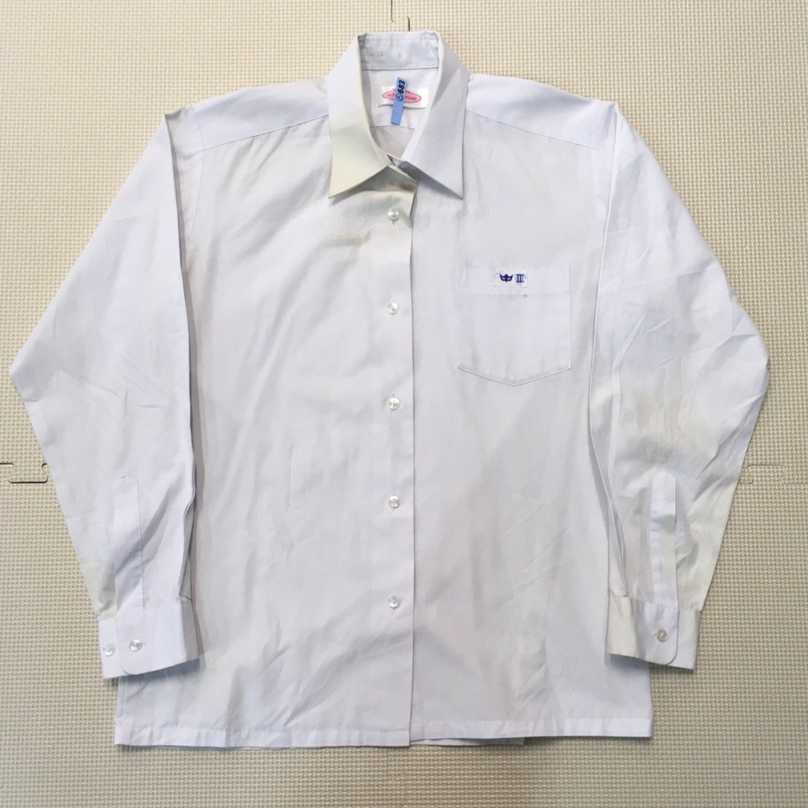 Y)A684 (中古) 山形・福島方面 学生服 3点セット /7R/W69 Y)A684 (中古) 山形・福島方面 学生服 3点セット /7R/W69