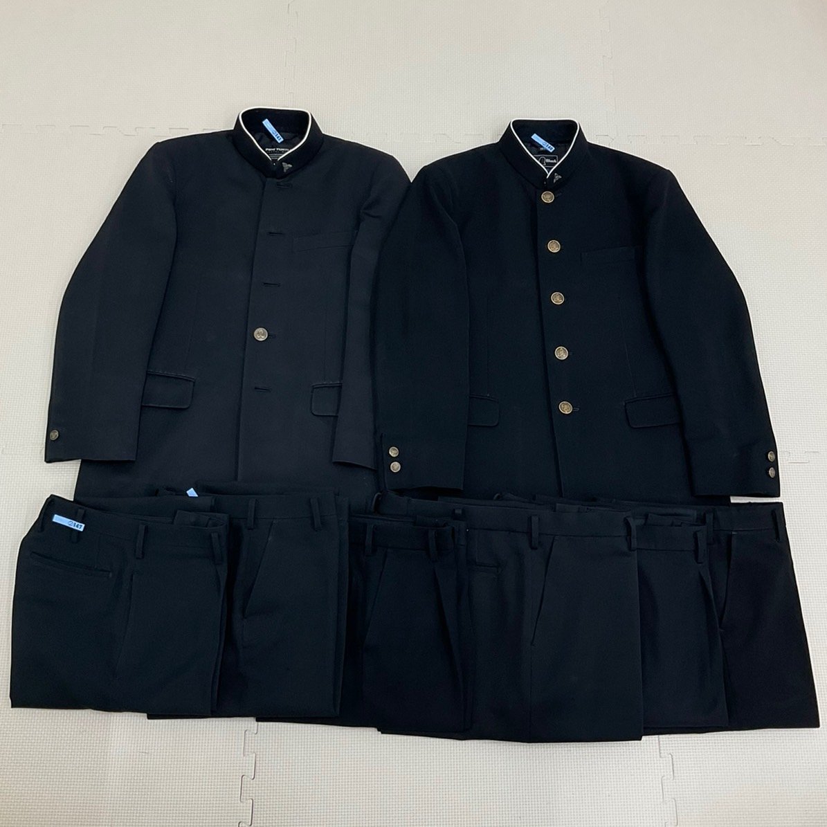たぬき 希少 (中古) US665-2 茨城県 4点 男子学生服 Cランク 水戸工業高校 学生服