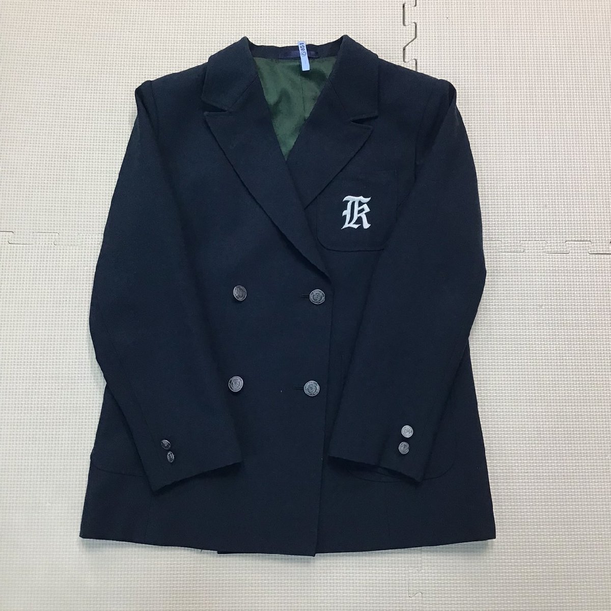 OT460 (中古) 栃木県 河内中学校(旧制服) 7点セット/5-/W66 OT460 (中古) 栃木県 河内中学校(旧制服) 7点セット/5-/W66