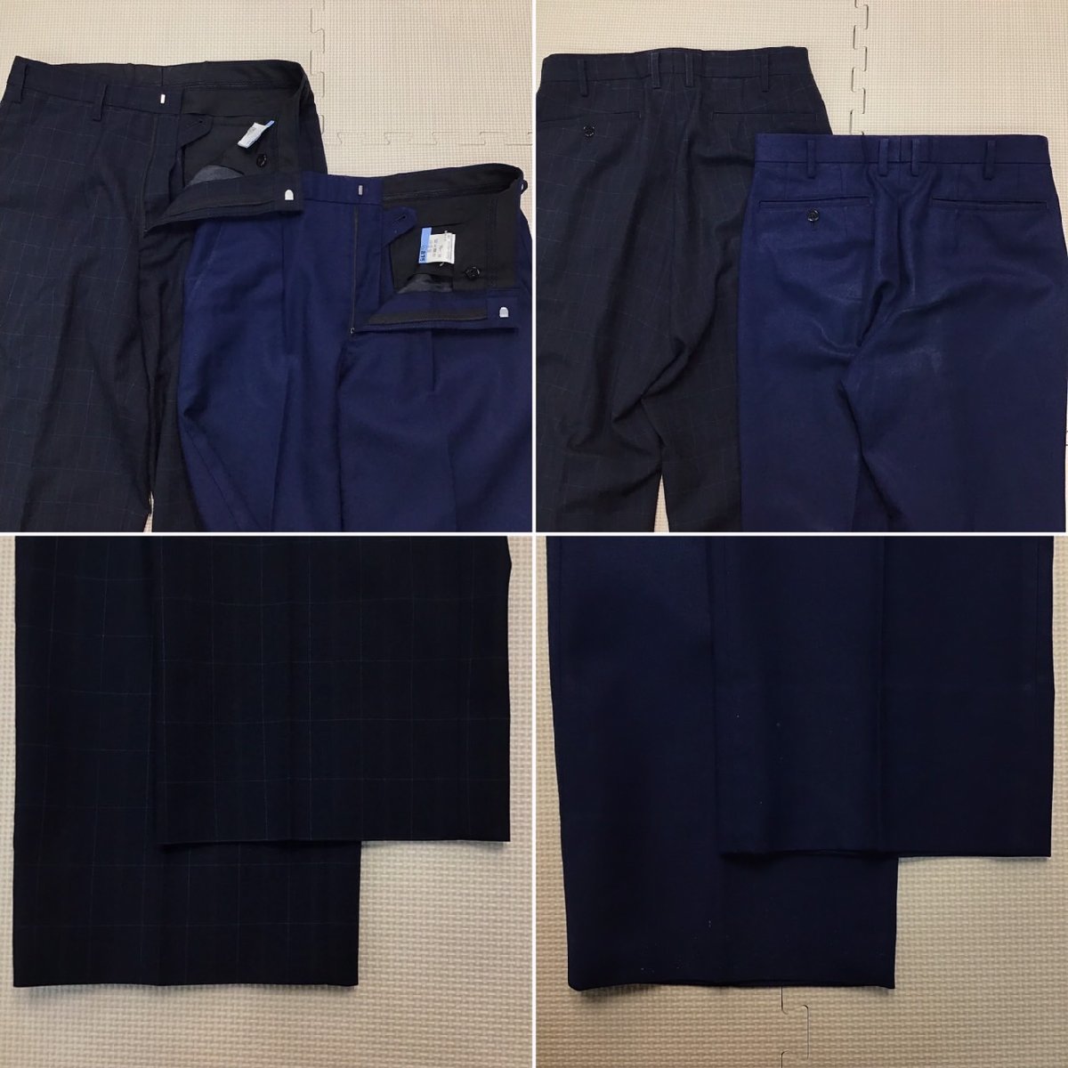 某メーカー 鹿沼東高校 栃木県 OT489 男子学生服 /M-/L/W76 8点セット 学生服