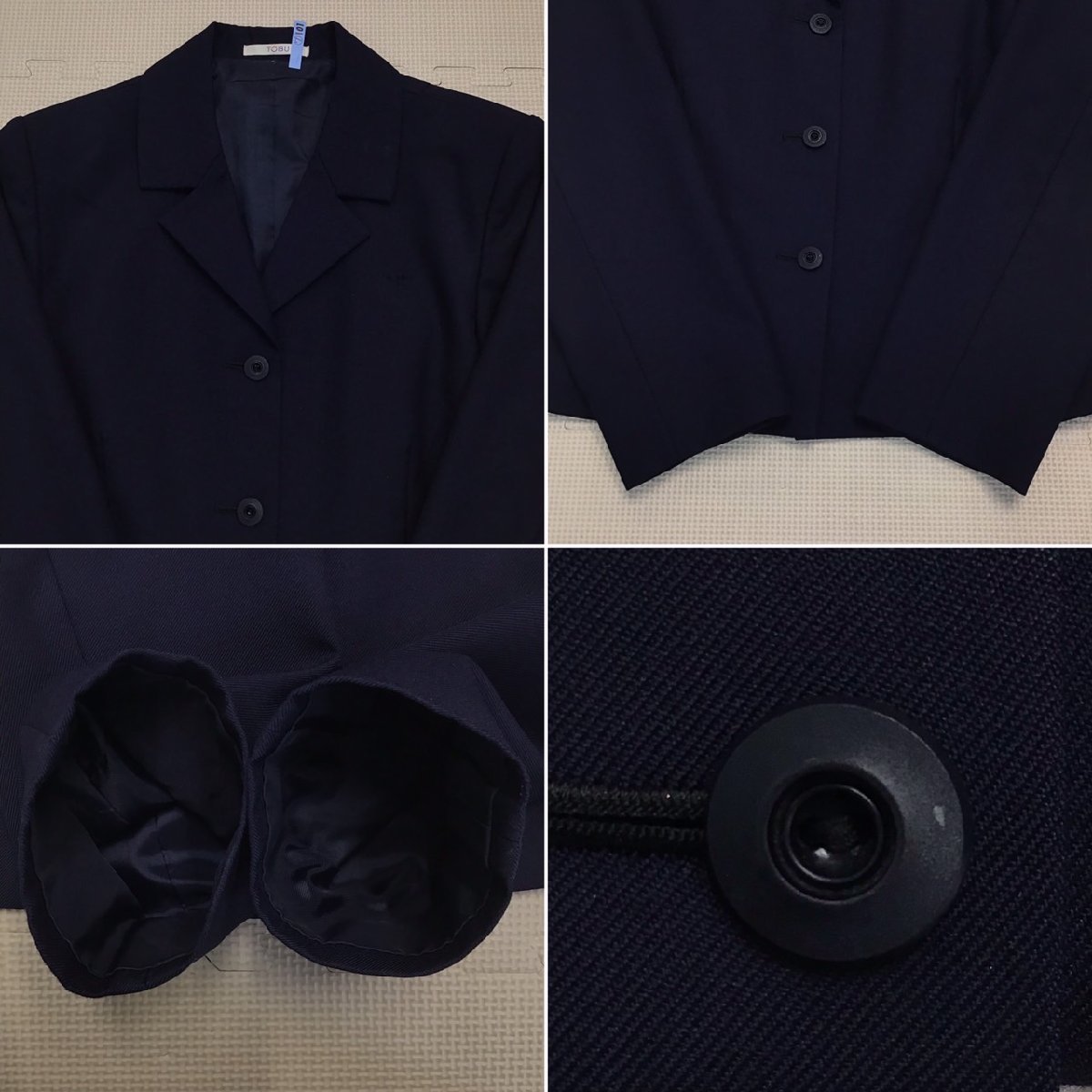 OT88-2 (中古) 栃木県 宇都宮商業高校 (旧制服) 6点セット /M/L OT88-2 (中古) 栃木県 宇都宮商業高校 (旧制服) 6点セット /M/L