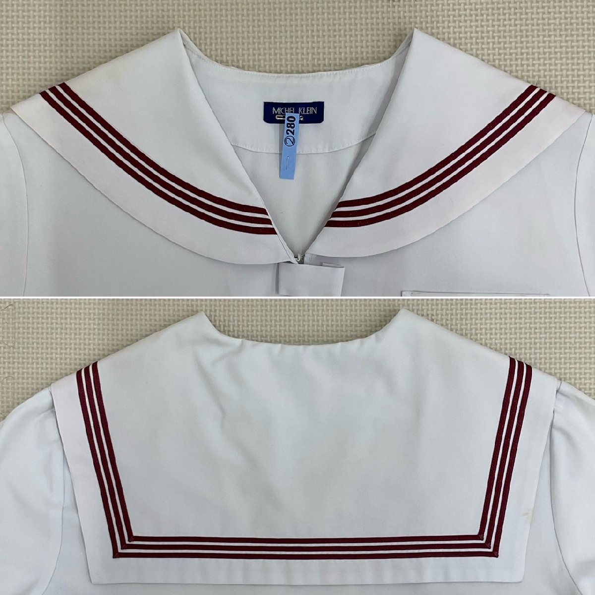 バーゲンで US559-5 (中古) 上下 セーラー服 加古川市立陵南中学校 兵庫県 学生服