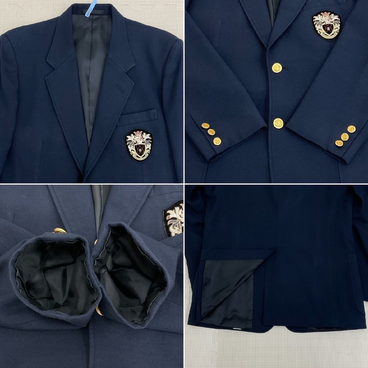 【2024年新作】 UT172-1 4点セット 男子学生服 那須清峰高校 栃木県 (中古) 学生服
