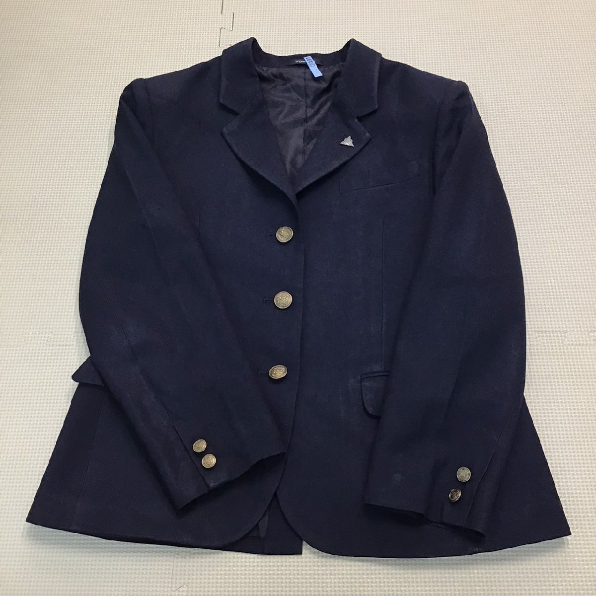 O237 (中古) 広島県 井口高校 3点セット /校章付/165A/W60 O237 (中古) 広島県 井口高校 3点セット /校章付/165A/W60