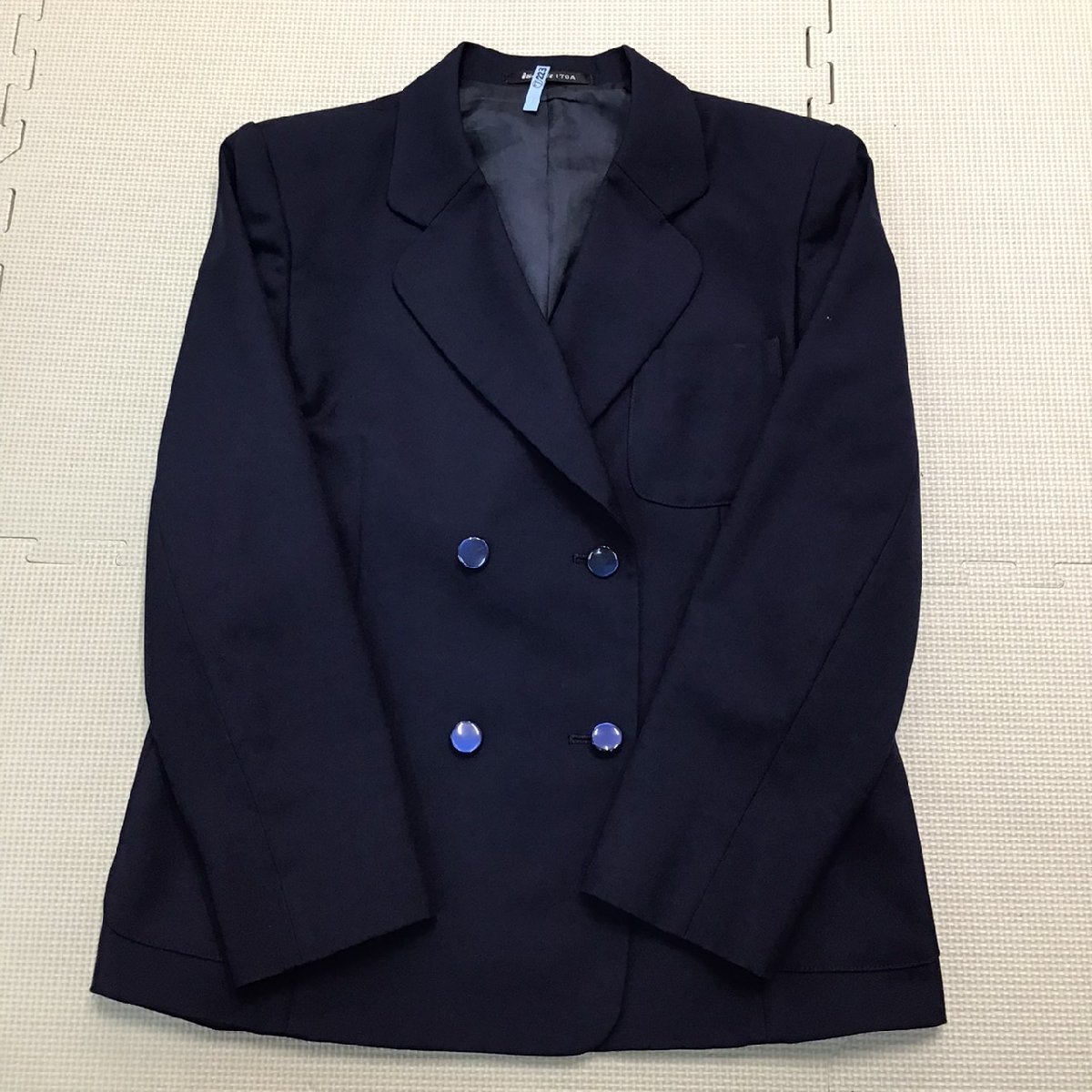 OT154-3 ( used ) Tochigi prefecture Utsunomiya city ... junior high school 6 point set /170A/W66/ blaser / the best / skirt / blouse /NIKKE/ uniform / woman student /. industry raw goods 