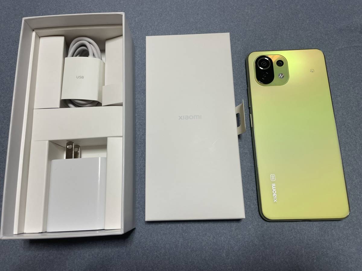 Xiaomi Mi 11 Lite 5G 6GB/128GB シトラスイエロー Xiaomi Mi 11 Lite 5G 6GB/128GB シトラスイエロー