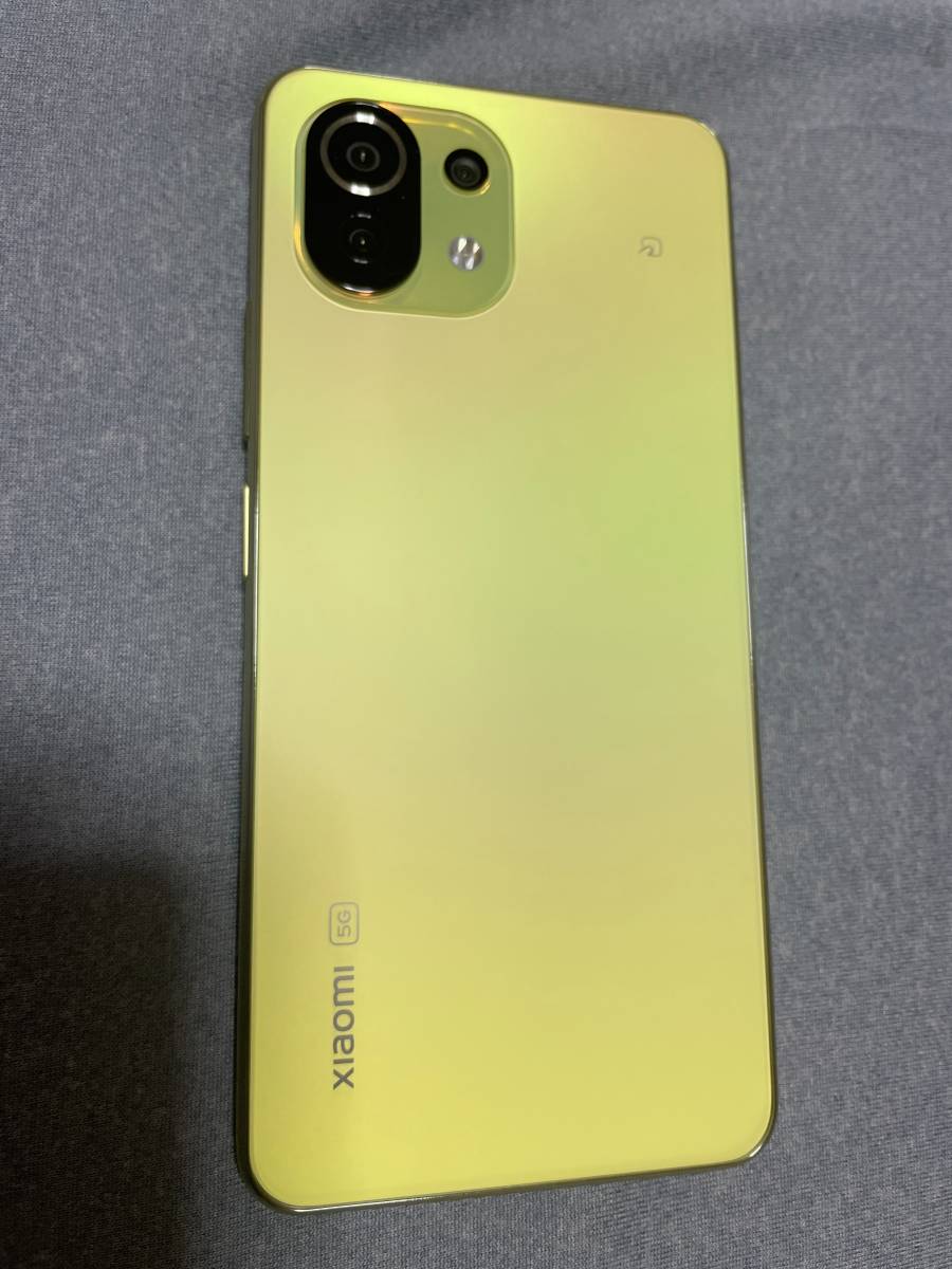 Xiaomi Mi 11 Lite 5G 6GB/128GB シトラスイエロー Xiaomi Mi 11 Lite 5G 6GB/128GB シトラスイエロー