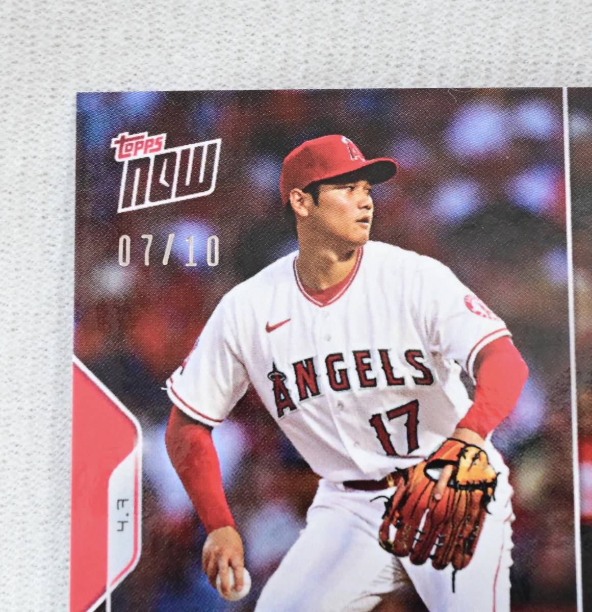 貴重レア 大谷翔平 Ohtani Shohei 2022 Topps Now 二刀流開幕戦 Red