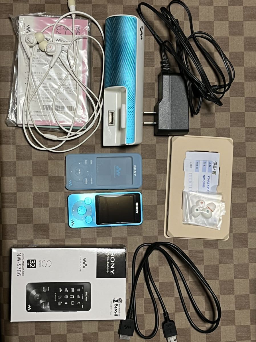 SONY ウォークマン NW-S786 (32GB) 専用スピーカー付き【美品