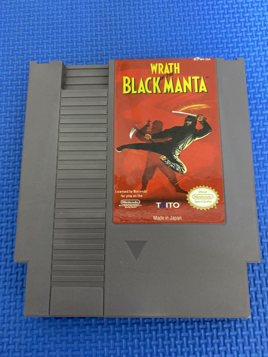 海外版 ファミコン 忍者COP サイゾウ WRATH OF THE BLACK MANTA NES