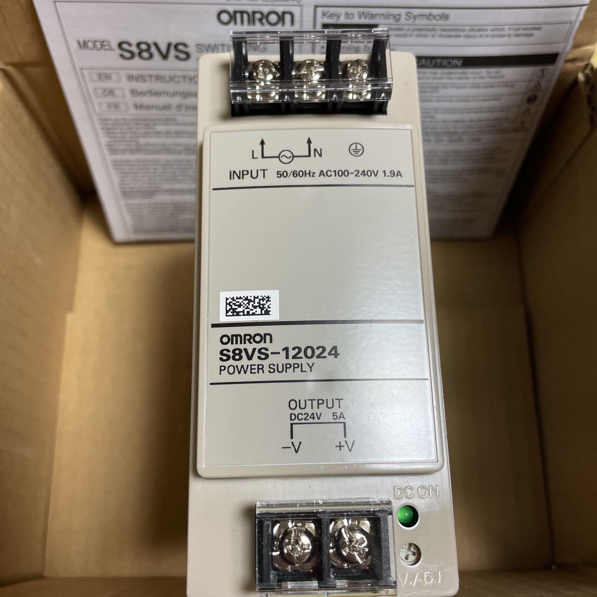 OMRON(オムロン) スイッチング パワーサプライ S8VSタイプ S8VS-12024A