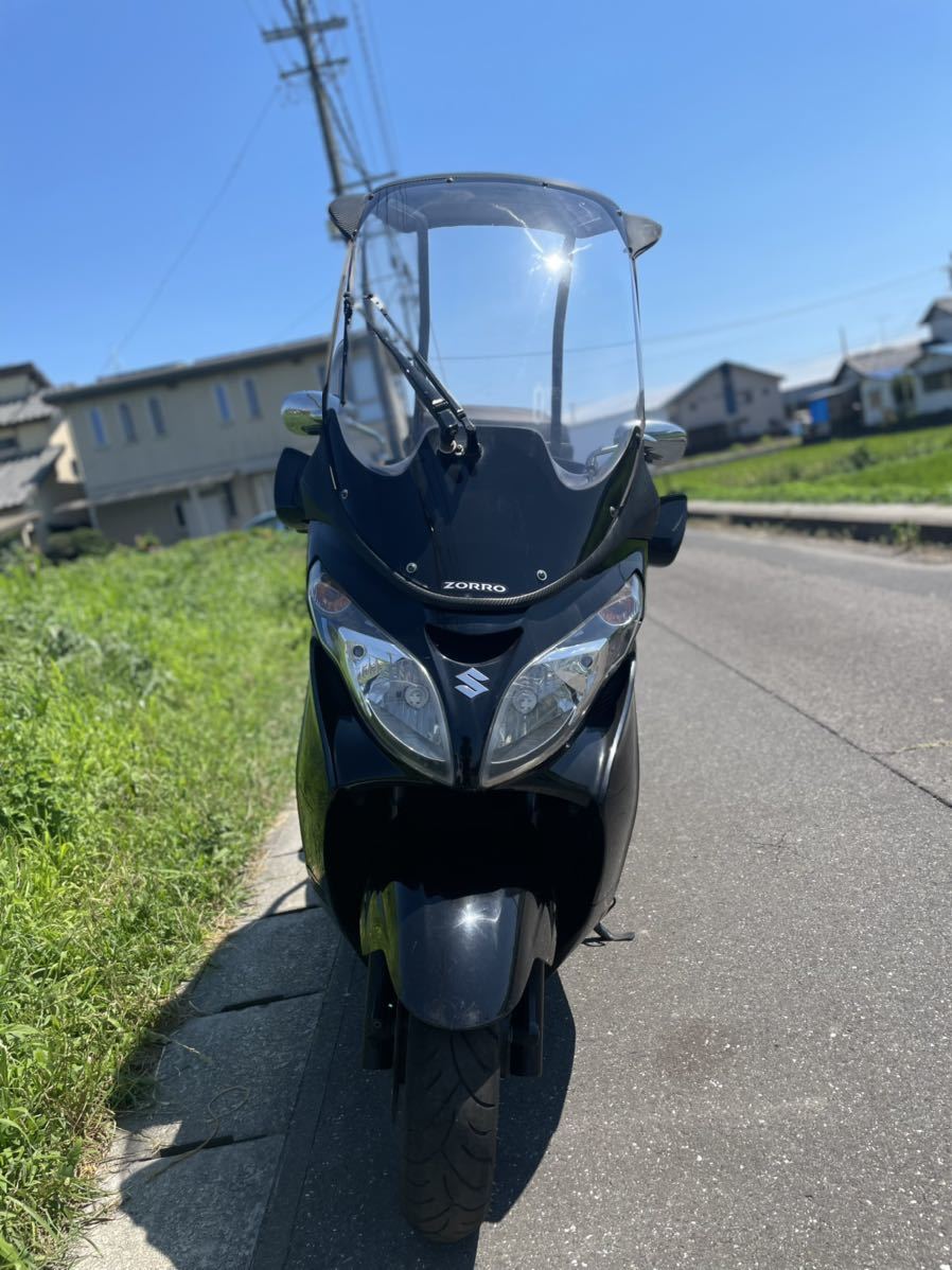 スカイウェイブ250 ルーフ付き 屋根付き SKYWAVE250 CJ46A デリバリー ビッグスクーター 250cc 車体 愛知県一宮市から 3