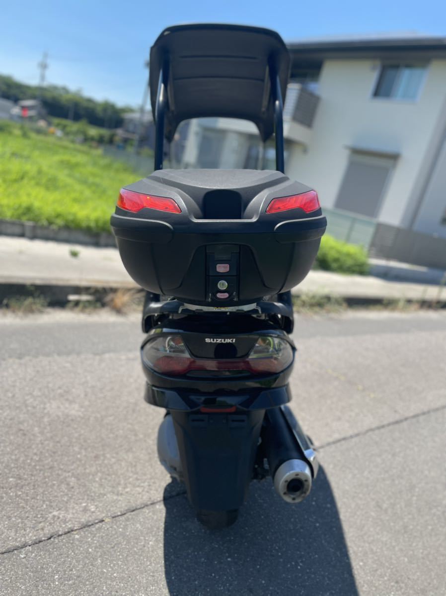 スカイウェイブ250 ルーフ付き 屋根付き SKYWAVE250 CJ46A デリバリー ビッグスクーター 250cc 車体 愛知県一宮市から 4