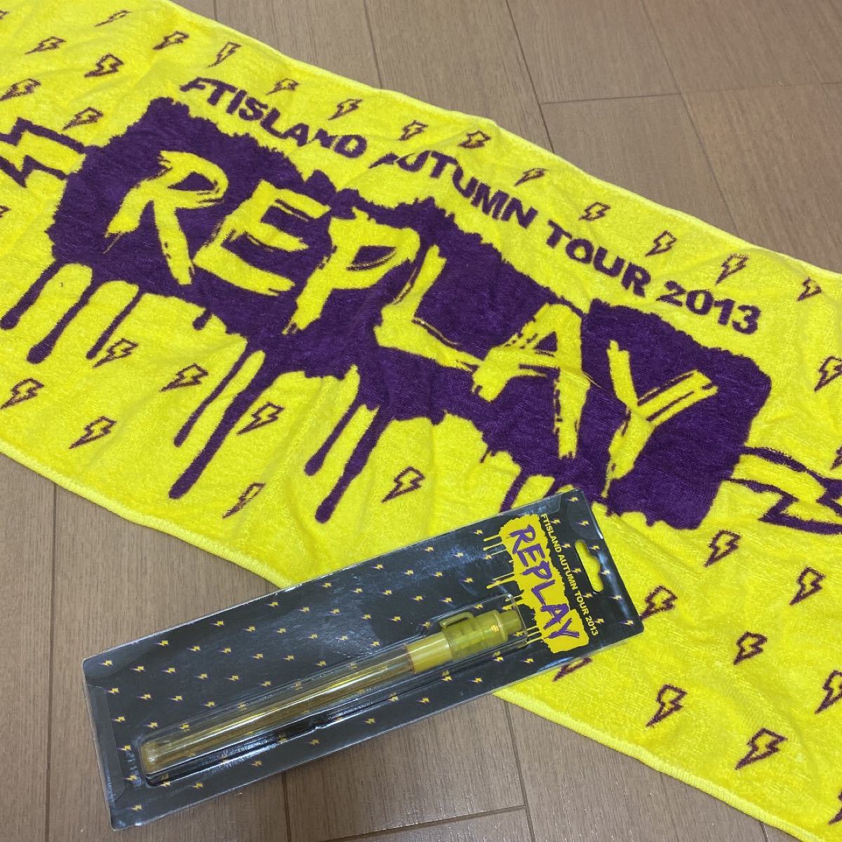 ftisland 2013 REPLAY タオル ペンライト