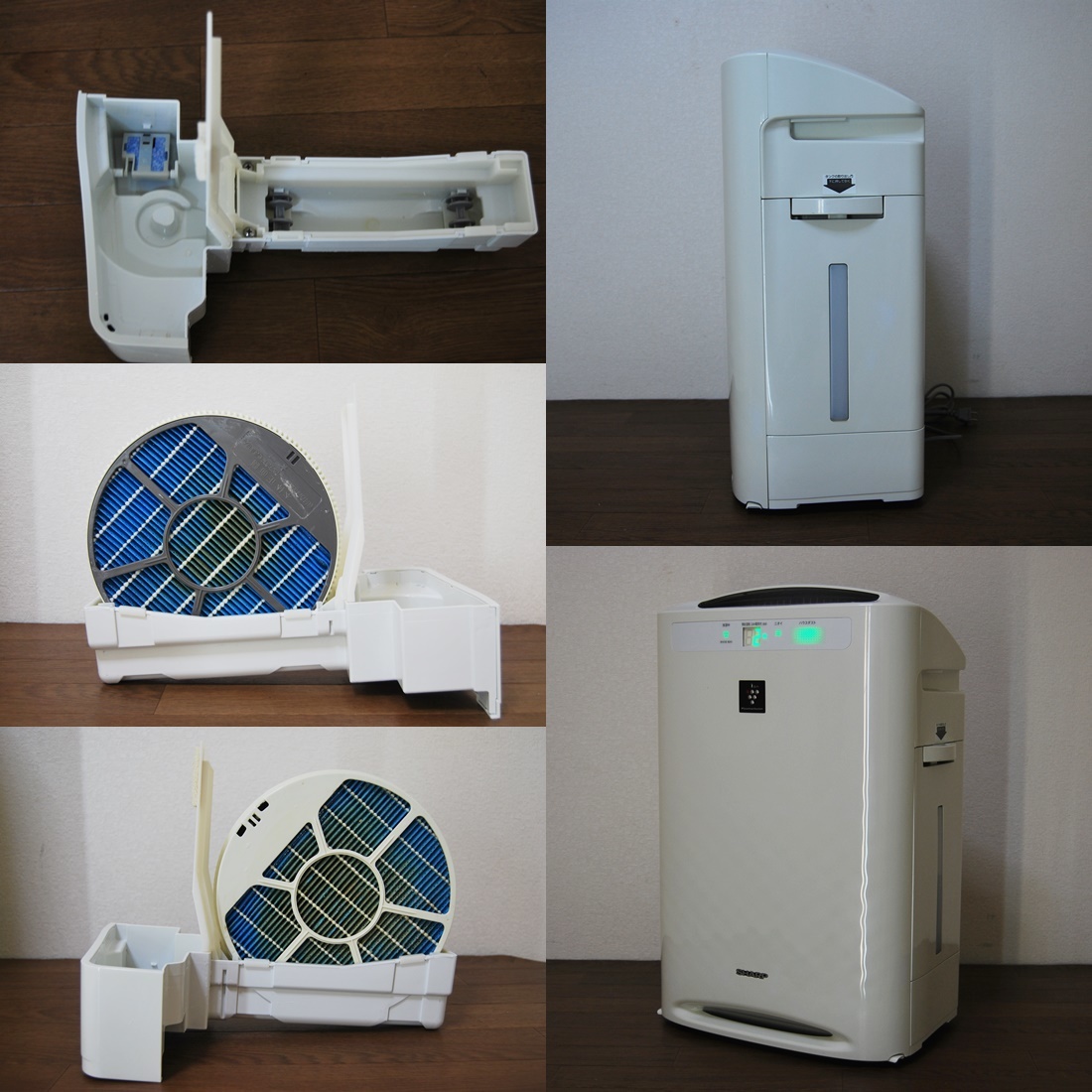シャープ加湿空気清浄機KC-A70-W省エネ・節電機能/パワフル吸 シャープ加湿空気清浄機KC-A70-W省エネ・節電機能/パワフル吸