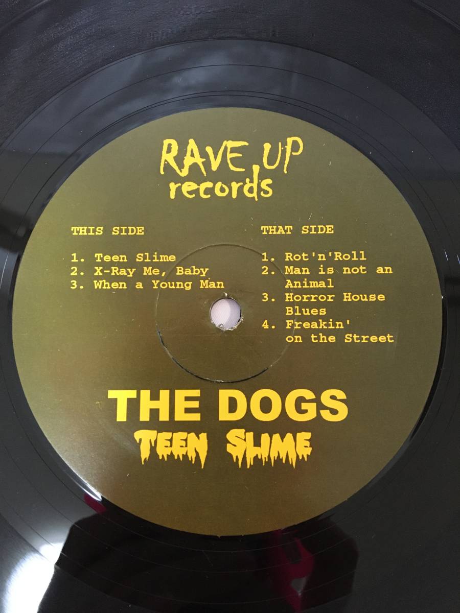 ☆W313☆LP レコード THE DOGS TEEN SLIME ORIGINAL 1973/1977 イタリア盤の画像4