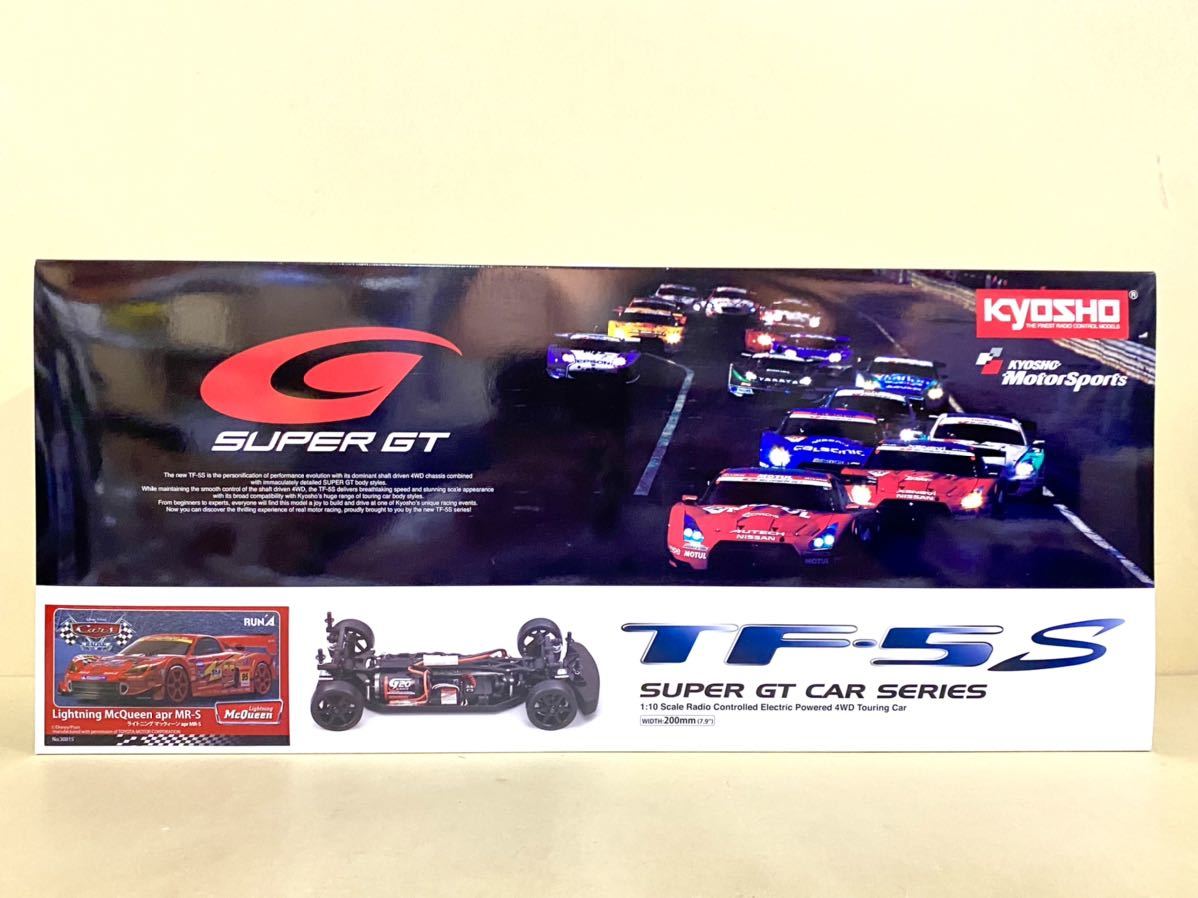 [京商/KYOSHO]1/10 ライトニング マックィーン apr MR-S ・Lightning McQueen 4WD KIT TF-5S No.30815 未開封_画像3