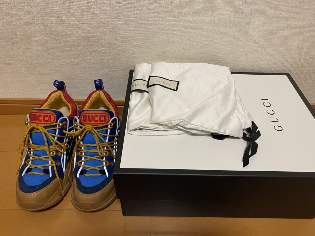 セール★Gucciグッチ★TENNIS TRECK グッチ(Gucci)」 フラッシュトレック スニーカー(Flashtrek