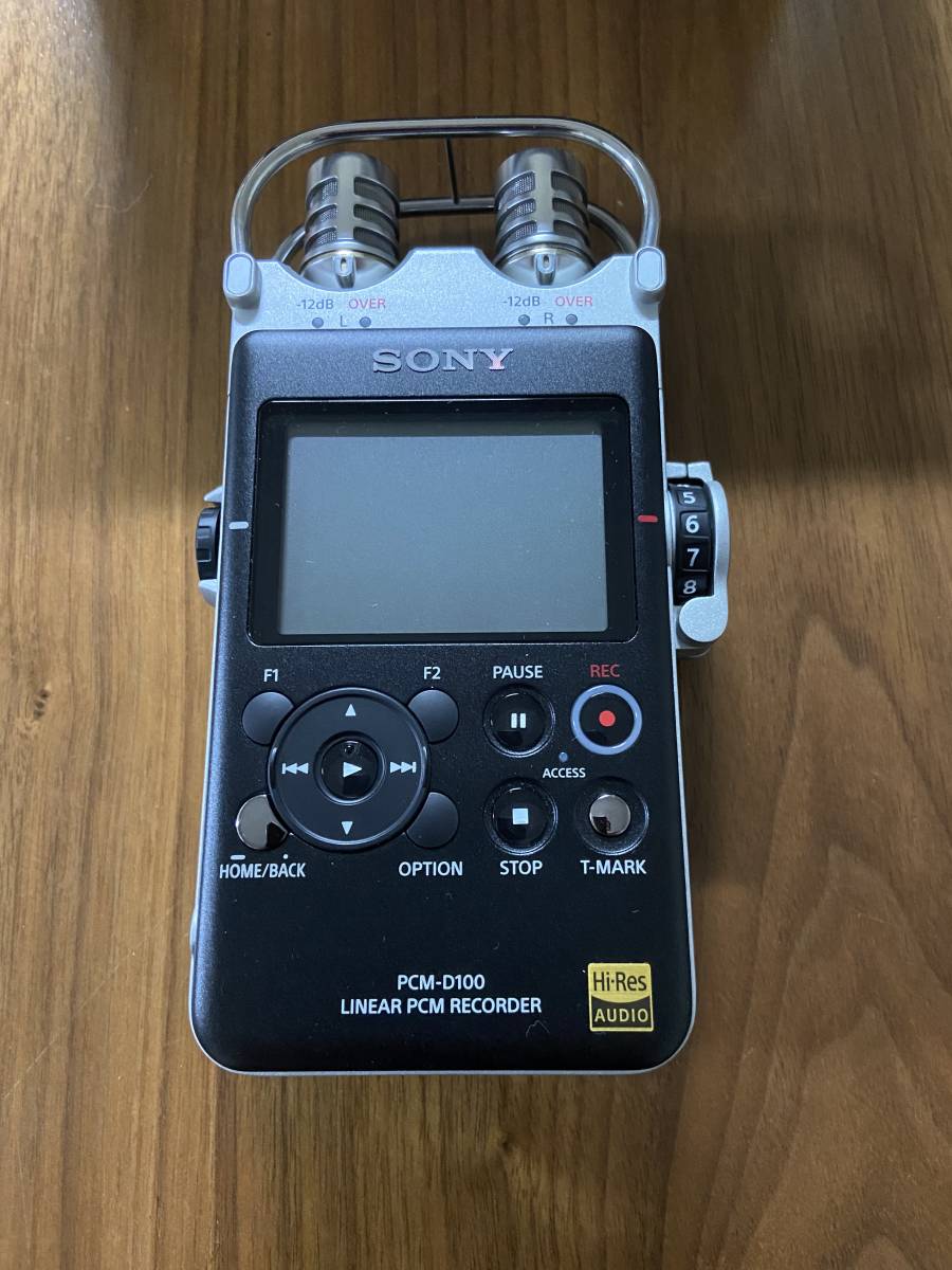SONY PCM-D100 ソニー リニアPCMレコーダー capacitacion