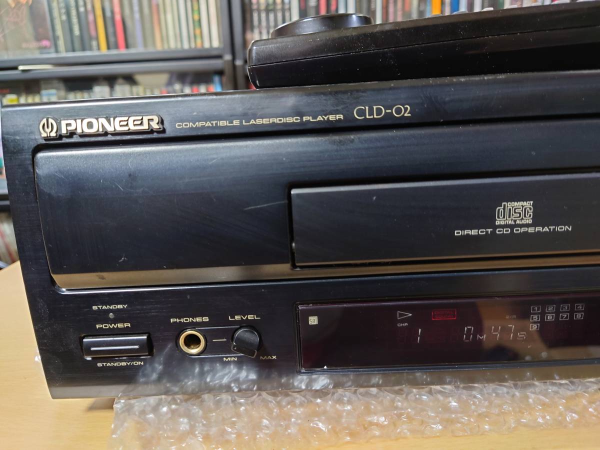 Pioneer パイオニア CD レーザーディスクプレーヤー CLD-02-