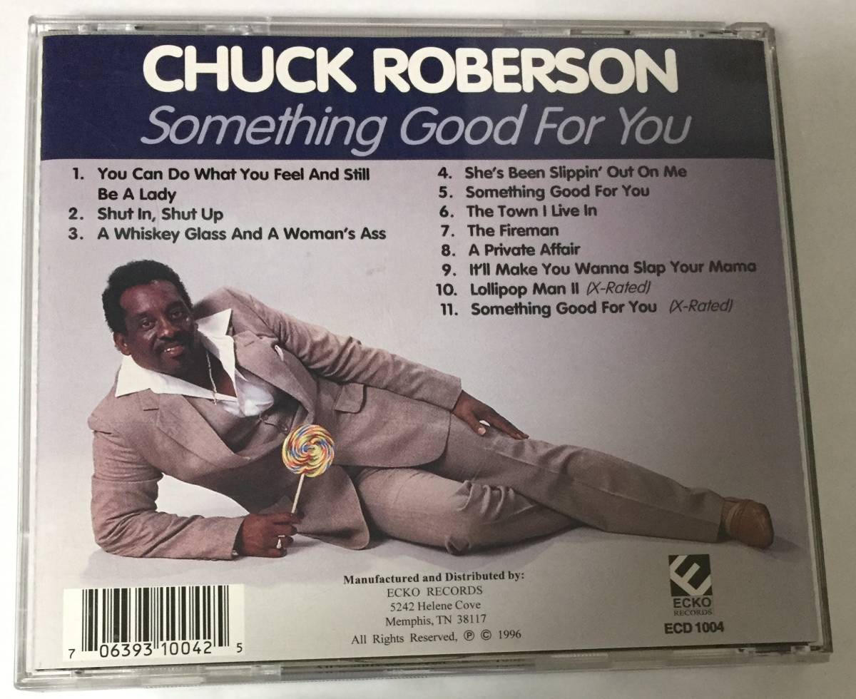 ◎ 中古CD　アルバム　Chuck Roberson「Something Good for You」 チャック・ロバーソン　送料230円追跡有_画像2