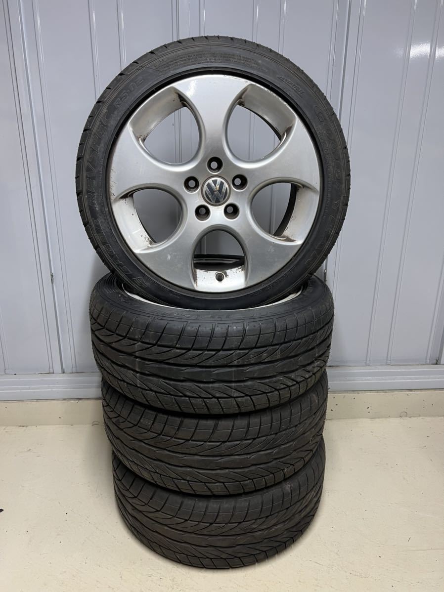 ゴルフV アルミホイール 4本セット 225/45R17 Golf V GTI R32