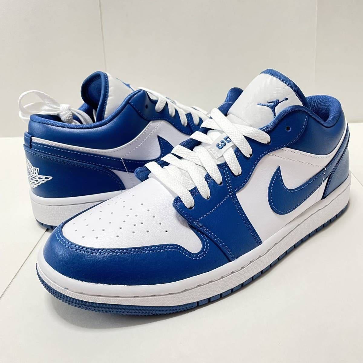 NIKE WMNS Air Jordan 1 Low Marina Blue ナイキ エア ジョーダン 1