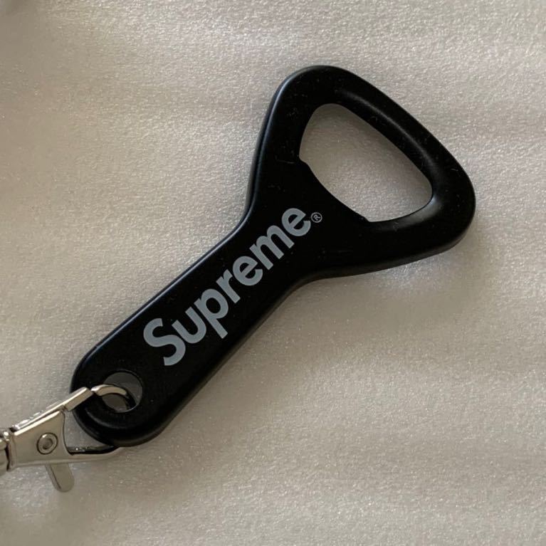 中古 国内正規品 supreme 14ss bottle opener lanyard black ボトルオープナー ランヤード ブラック ネックストラップ シュプリーム