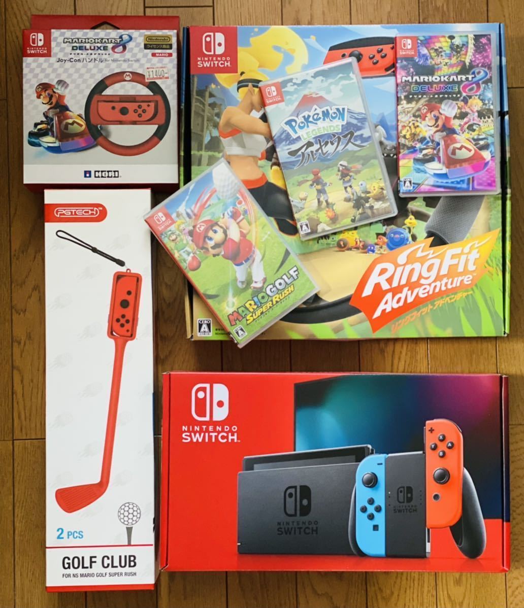 Nintendo Switch ニンテンドースイッチ本体 マリオカート8 アルセウス