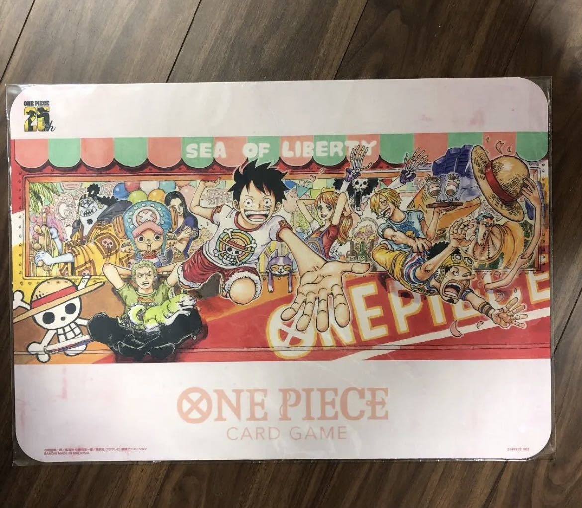 ワンピース カードゲーム プレイマット ラバー 25周年 エディション