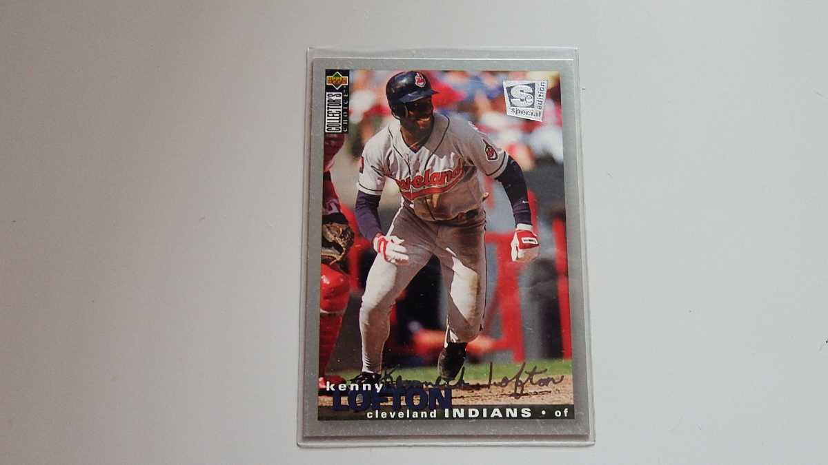 1995 Collector's Choice silver Kenny Lofton_画像1