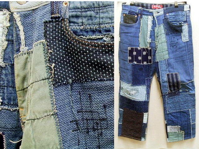 大切な COMME パッチワーク 道着 刺し子 503 15SS MAN別注 WATANABE