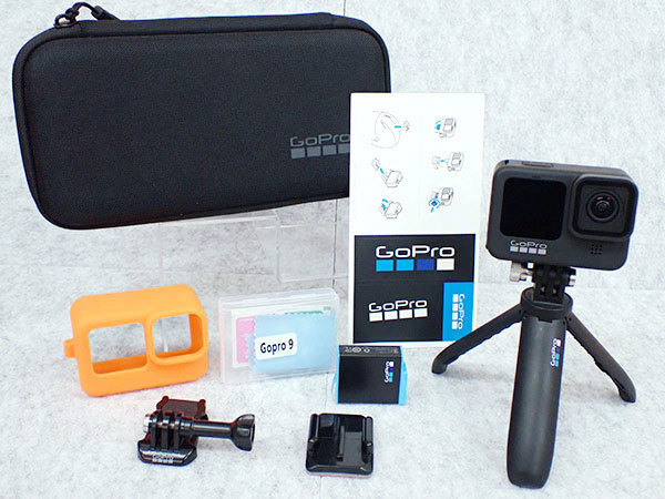 美品】GoPro HERO9 BLACK CHDHX-901-FW アクションカメラ ゴープロ