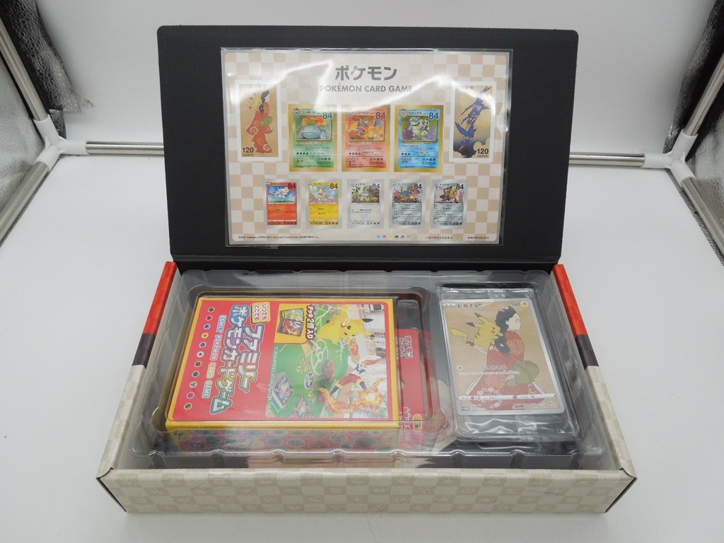 T【た-20】【60サイズ】内袋未開封/ポケモン切手BOX/ポケモンカード