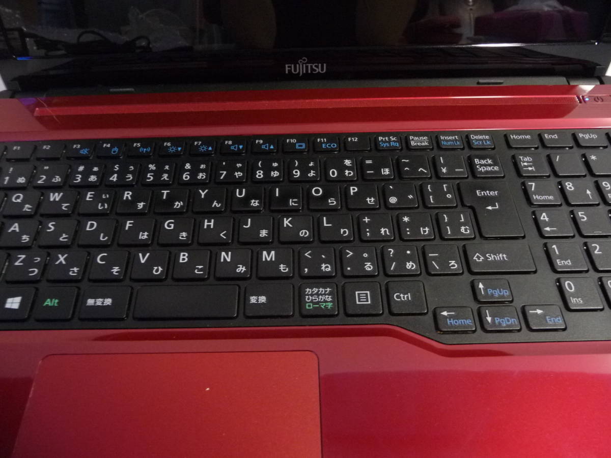 # прекрасный товар ноутбук Fujitsu LIFEBOOK AH53/S Windows10 Core i7-4712MQ 2.30GHz 8GB HDD=1TB 15.6 type первый период . settled красный #